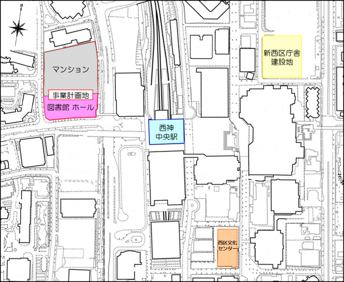 事業計画地の位置図