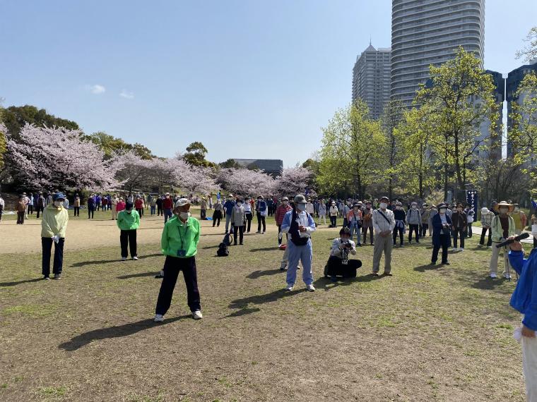 ウォーキング大会の様子