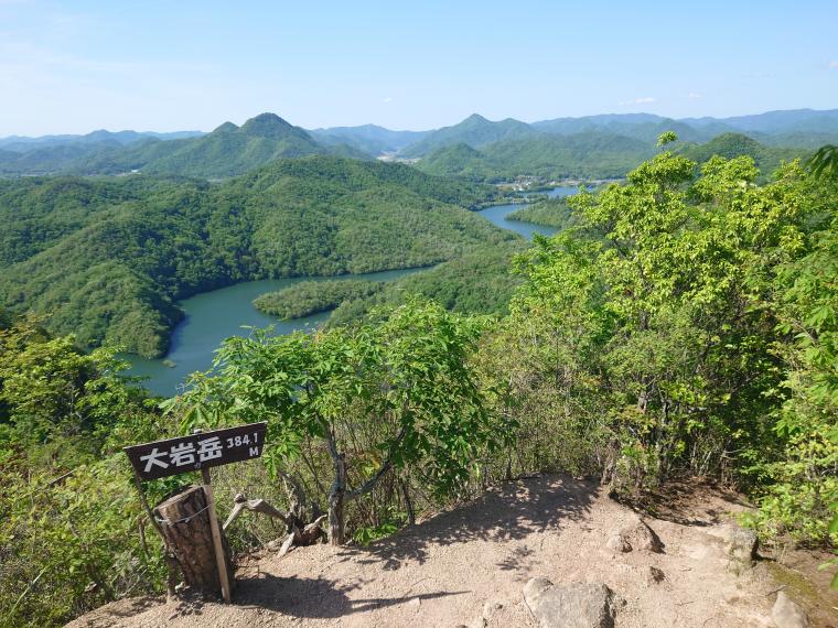 大岩岳からの展望の写真