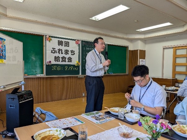 稗田ふれあい給食会③